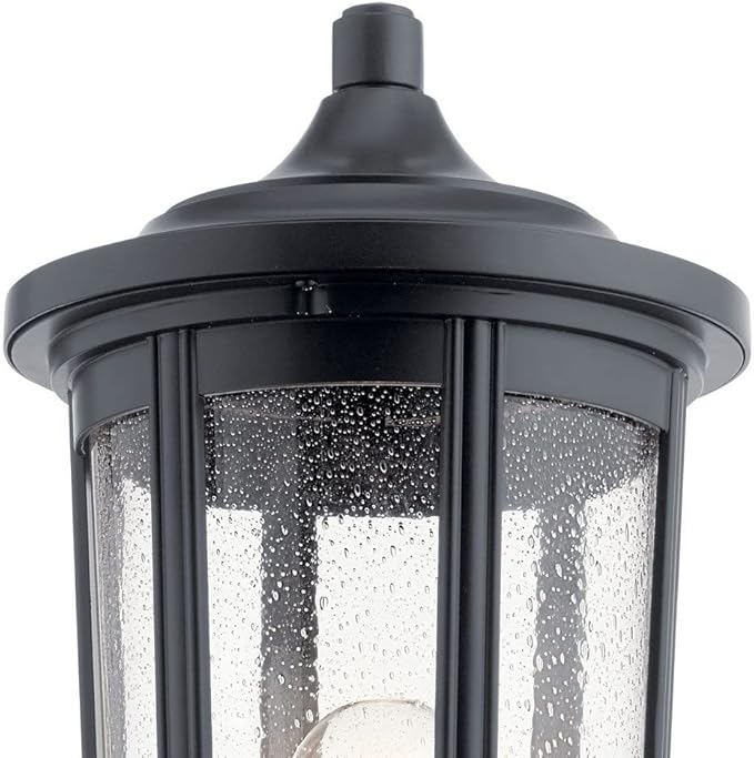 Kichler 49895OZ Transitional One Light Outdoor Post Mount from Fairfield Collection in Bronze/Dark Finish | Lumora