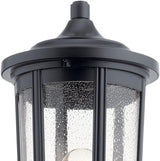 Kichler 49895OZ Transitional One Light Outdoor Post Mount from Fairfield Collection in Bronze/Dark Finish | Lumora