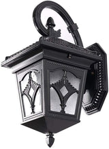 Outdoor Lamp Post Light Outdoor Glass Retro Traditional Edison Waterproof Wall Lamp Wall Fixture Vintage E27 Garden | Lumora