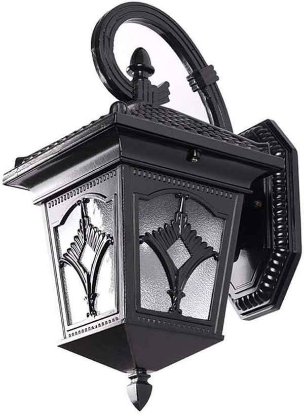 Outdoor Lamp Post Light Outdoor Glass Retro Traditional Edison Waterproof Wall Lamp Wall Fixture Vintage E27 Garden | Lumora