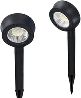 Solar Pathway Lights Outdoor, Brightest 300 lm 32 led Solar Garden Lights, Bright & Warm White LED Options | Lumora