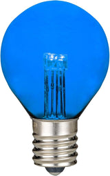 Novelty Lights 25 Pack G30 Glass LED Globe Bulbs, String Light Replacement Bulbs, E12 Candelabra Base, Energy | Lumora