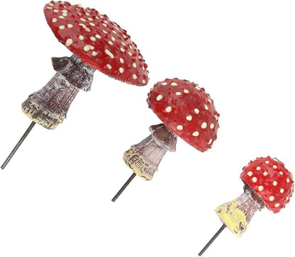 Mushroom Lights Solar Garden Decor, Solar Powered Lasting Mushrooms Stake Lightings for Garden Pathway Landscape Yard Decorations Outdoor