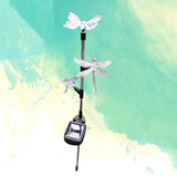 Solar Garden Stake Lights Hummingbird Butterfly and Dragonfly Multi-Color Changing Decorative Landscape Light for | Lumora