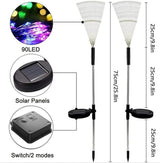 4 Pack Outdoor Solar Lights, Solar Garden Lights Bigger Firework Fairy Lights, Waterproof Outdoor Lights - Bigger | Lumora