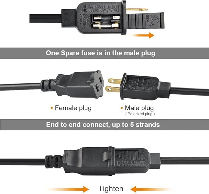 SUFEIMAS 150FT 75 Sockets G40 Globe String Lights and 100FT 30 Sockets S14 Outdoor String Lights