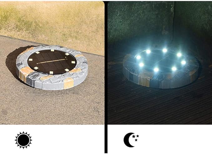 Solar Lights Outdoor Garden, Solar Lights Outdoor Ip65 Waterproof Led Solar Pathway Lights Each with 8 Led Lamp | Lumora