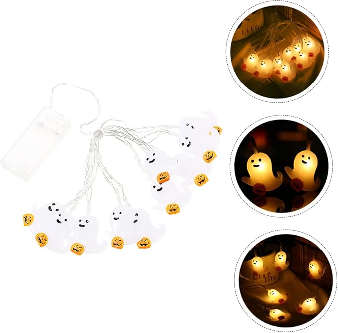 DOITOOL Halloween LED String Lights Bulbs Outdoor Halloween Party Decor for Windows Stairs and Haunted House | Lumora
