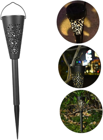 Solar Yard Light Waterproof Outdoor Solar Pathway Lights Warm White Lawn Garden Lamp for Patio and Home Decor