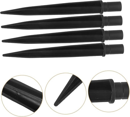 BESPORTBLE 10pcs Ground Stakes Garden Lights Landscape Yard Pathway Lamps Pole Led Ground Stake Lights No Tools Required