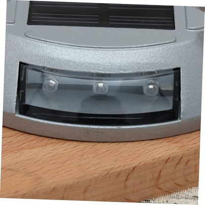 TEHAUX Solar Road Light Waterproof LED Outdoor Lamp Buried Solar Pathway Light for Garden and Yard Anti-Pressure Design for Pathways and Driveways