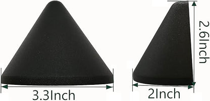 GKOLED Low Voltage Deck Lights Pack, 6pcs Round Deck Lights with 6pcs Cone Deck Lights
