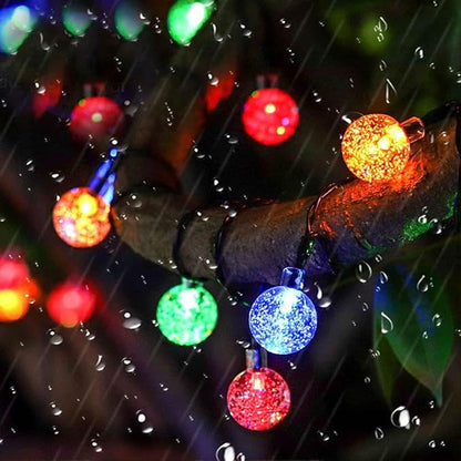 Ulalaza 2PCS Garden Solar Lights Multi-Color Changing LED Flower Stake Light Decorative Landscape Lawn Yard Outdoor Lights Length 500mm/20inch, 50 Bulbs Colored Lights