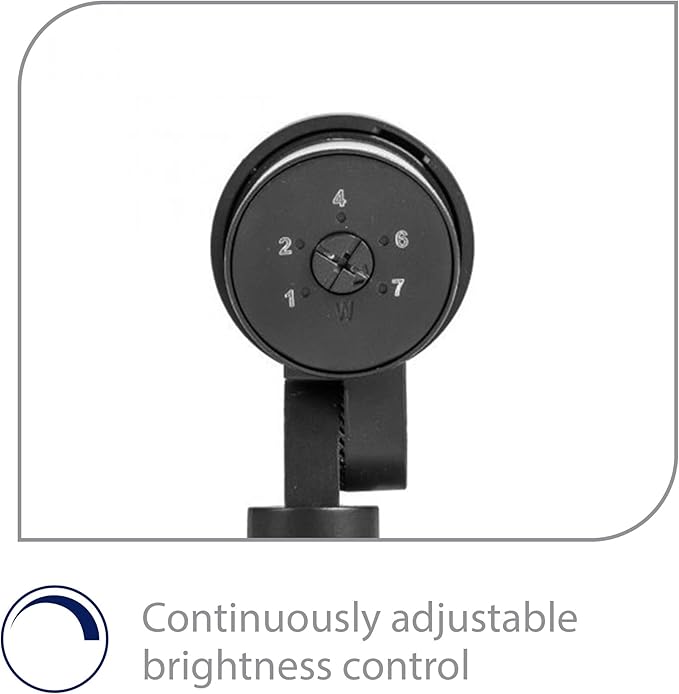 WAC Landscape Lighting, LED 12V Small Size Accent Light with Adjustable Beam Angle and Integral Brightness Control 50-420 Lumens 2700K Warm Built-in LED in Black