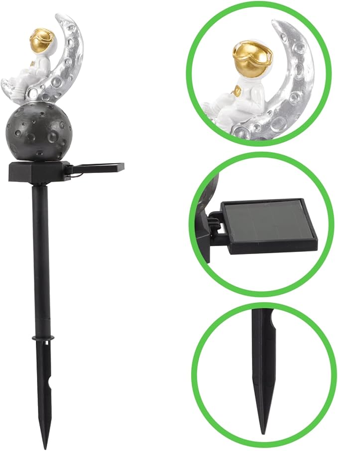SUPVOX Pathway Light Outdoor Solar Ground Lamp Garden Astronaut Design Solar Powered | Lumora