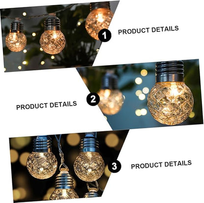 DOITOOL Pineapple String Light Led Fairy Light Bulbs Outdoor Indoor Decor for Weddings Festivals and Parties Brighten up Your Space Charming Pineapple Design