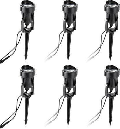 6PSC Solar Pathway Lights,Pattern Switching Solar Lights Outdoor,Color-Changing Landscape Lighting, Garden Lamp Outdoor Lighting for Trees, Party