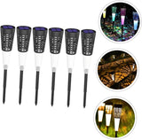 BESPORTBLE 6pcs Solar Garden Pathway Stake Light Outdoor Decorative Lamp Warm Lighting for Patio and Landscape | Lumora
