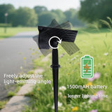 Anern Solar Lights Outdoor Waterproof IP68, 52 LED 2 Lighting Modes Solar Spot Lights Outdoor Yard Garden Landscape | Lumora