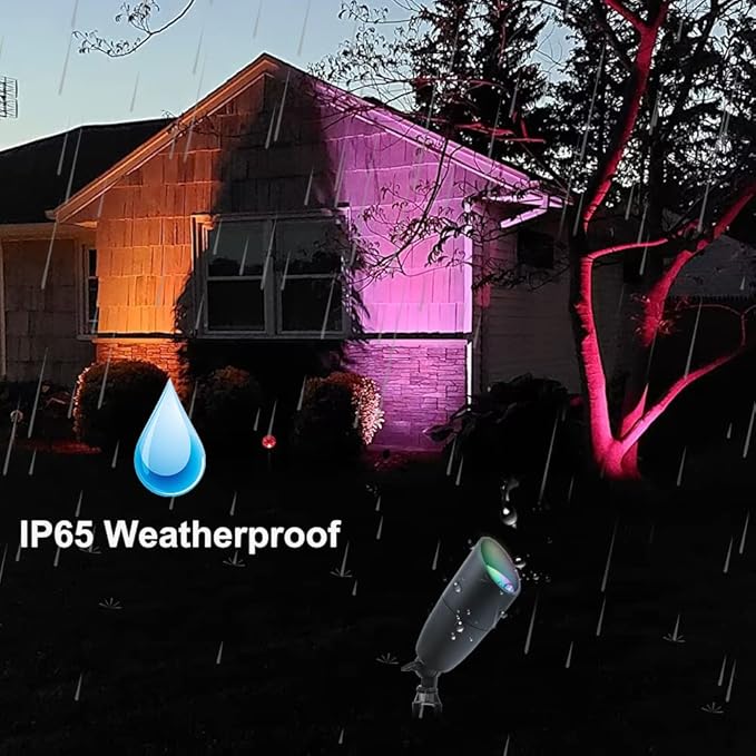 Cheopha MR16 Color Changing Led Bulb 12V Landscape Lighting, RGB Landscape Spotlight 5W 16 Colors, Waterproof | Lumora