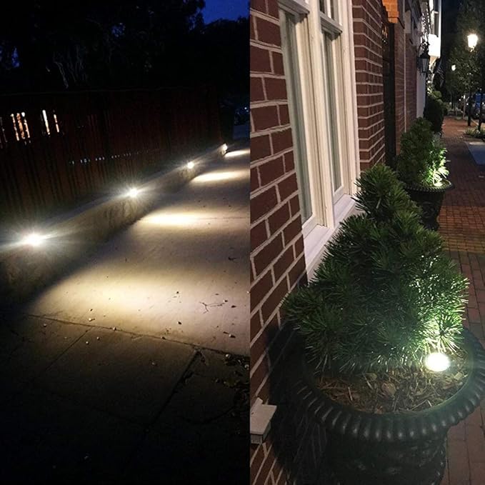 SUNRIVER Low Voltage Landscape Lights,1W Outdoor In-Ground Lights 12V-24V LED Landscape Lighting for Paver, Deck | Lumora