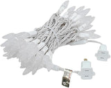 Novelty Lights 24FT 70 LED C6 Christmas String Lights, Outdoor Commercial Grade Tree Decorations, Permanent LED | Lumora