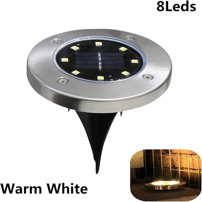 Solar Led Underground Light--Solar Lawn Lamps Yard Night Light Buried Solar Garden Light IP65 Waterproof Outdoor | Lumora