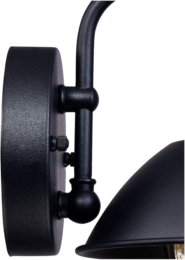John Timberland Fordham Farmhouse Rustic Industrial Outdoor Wall Light Fixture LED Black Metal 8" Seedy Glass | Lumora