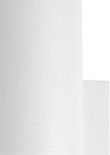 Progress Lighting Z-1030 LED Collection 1-Light Clear Glass Modern Outdoor Medium Wall Lantern Light White | Lumora