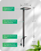 EDISHINE Low Voltage Landscape Lighting, 5.6W 151LM 3000K 50,000 Hrs Waterproof LED Pathway Lights, 12V Aluminum | Lumora