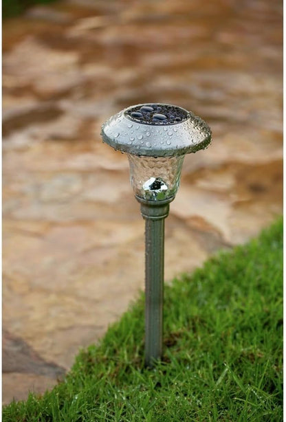 BLACK+DECKER Solar-Powered Outdoor Path Light - 8 Pack (BDSLPT8P)