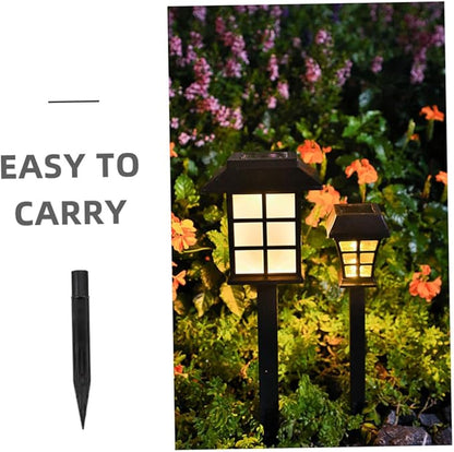 24pcs Led Ground Luminous Lamp Stakes Solar Pathway Lights Light Stakes Replacement for Outdoor Christmas Decor