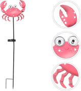 Crab Shape Solar Powered Garden Lamp Charming Outdoor Stake Light for Garden Lawn and Pathway Decor Easy | Lumora