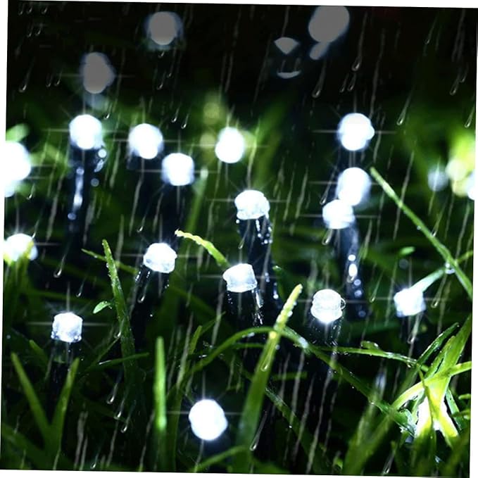 Solar Powered LED String Lights Beads Multi-Color Decorative Lamps for Garden Patio Lawn Outdoor Festive Lighting | Lumora