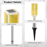 Joyibay 5 PCS Solar Powered Driveway Markers, Solar Warming Landscape Lights, Solar Outdoor Driveway Lights | Lumora