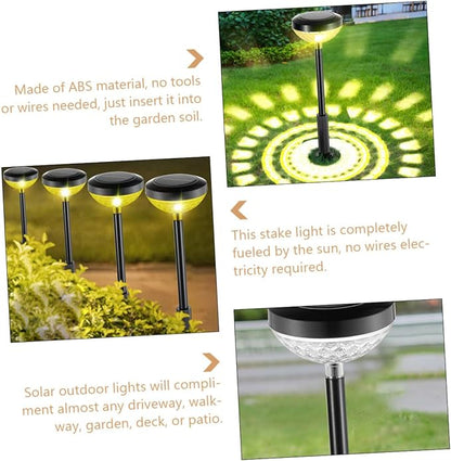 Solar Pathway Lights LED Garden Stake Lights Outdoor Decor Light Solar Powered Lamp for Patio Garden Lighting