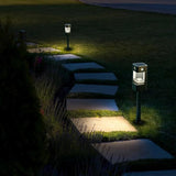 Infinity X1 Solar Path & Motion Security Lights (2-Pack) – 500 Lumens Motion Activated, 50 Lumens Dusk-to-Dawn | Lumora