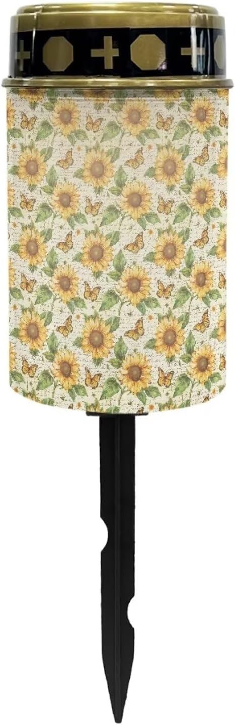 Sunflower Solar Landscape Light Butterfly Camping Lights Solar Solar Lights for Cemetery Decorative Outdoor Lights | Lumora