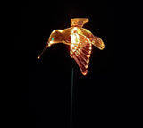 Starry Illuminate 3 PCS Solar Color Changing Style Garden Stake Light Pathway Stake Light (Hummingbird Wing Down) | Lumora