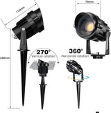 Low Voltage Landscape Lights with Connectors Outdoor: 7W 700LM LED Landscape Lighting for Tree Garden Yard Pathway | Lumora