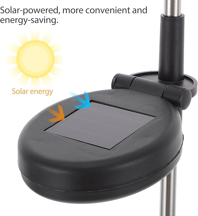 Waterproof Solar Pathway Light Outdoor LED Garden Solar Lawn Lamp with Thin Stake for Patio Yard Decoration for Walkway and Backyard