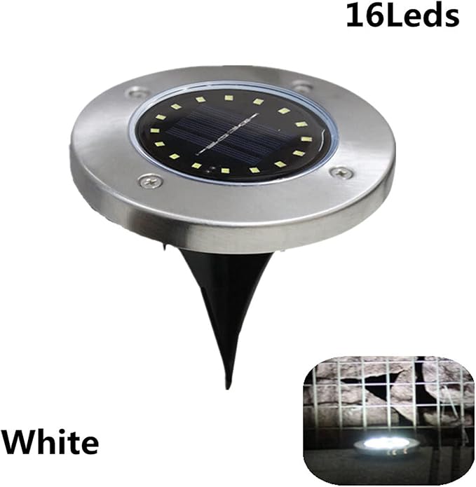 Solar Led Underground Light-Solar Lawn Lamps Yard Night Light Buried Garden IP65 Waterproof Outdoor Pathway Floor | Lumora