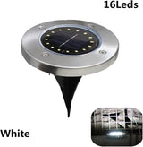 Solar Led Underground Light-Solar Lawn Lamps Yard Night Light Buried Garden IP65 Waterproof Outdoor Pathway Floor | Lumora