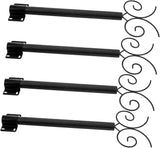 POPETPOP Outdoor Metal Light Pole Stand Bird Feeder Pole for Deck Solar String Lights | Lumora