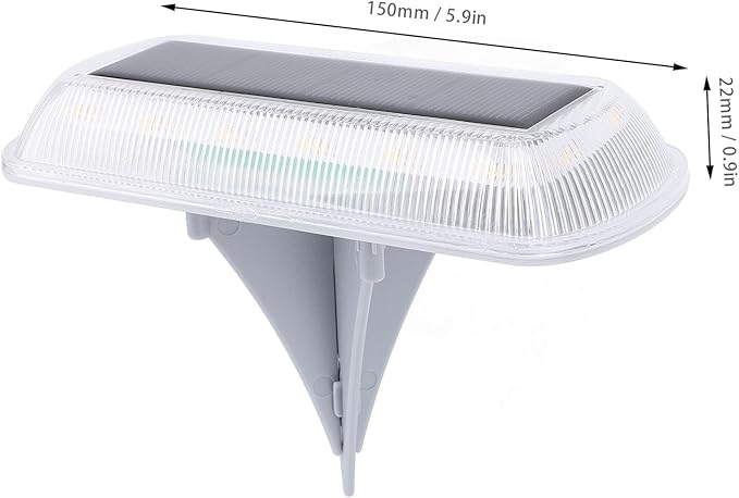 4 Pack Solar Ground Lights, IP65 Weatherproof, 3000K Warm White LED, Outdoor Solar Pathway Lights for Garden Lawn | Lumora