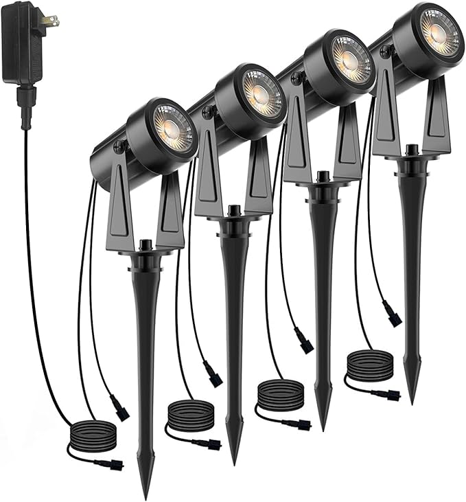 SUNTHIN Low Voltage Warm White Landscape Spotlights Single Replacement