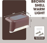 Solar Deck Lights Outdoor 16 Pack,Solar Step Lights Waterproof for Stairs,Step,Patio Front Porch,Backyard | Lumora