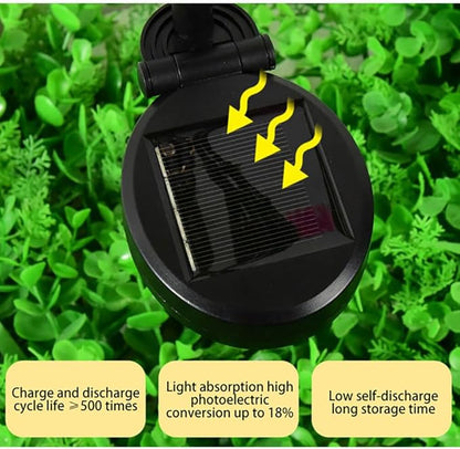 5 Sets Solar Peony Flower Lights 2pcs Waterproof Garden Outdoor Lights Led Decorative Flowers Stake Light for Home Backyard Pathway Patio Yard Walkway Decoration (