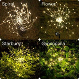 TDA Solar Firework Light Outdoor Garden Decorative Solar Lights Stake Fireworks Stars for Walkway Pathway Backyard | Lumora
