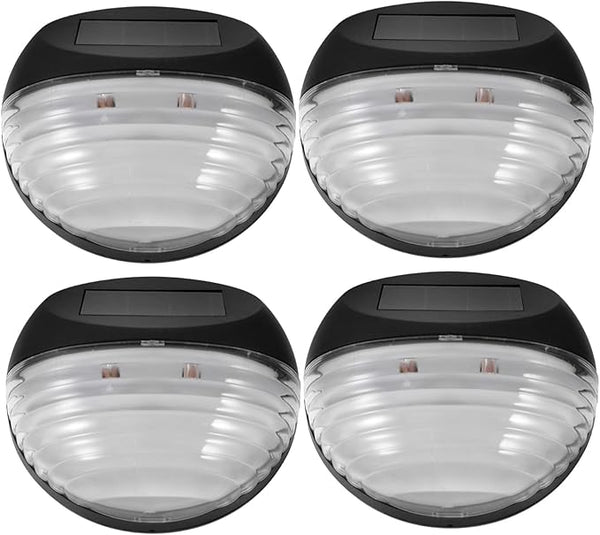 ARTIBETTER Solar Pathway Lights 4 Pack Solar Powered Outdoor Stairs Fence Garden Security Lamps | Lumora